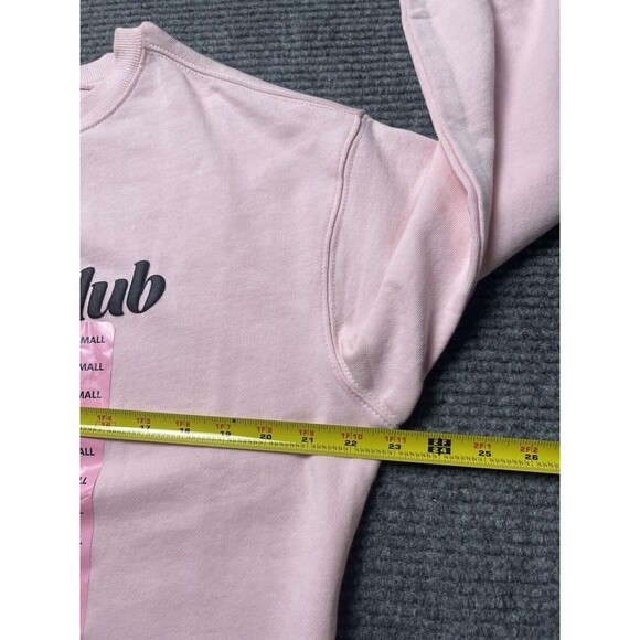 Wildfox Brunch Club Everyday Pink Graphic Crewneck Sweatshirt Size Small NWT - Picture 13 of 15